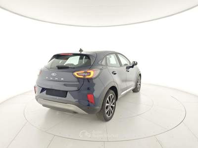 Ford Puma 1.0 EcoBoost Hybrid 125 CV S&S Titanium Blu/Azzurro usata Capua