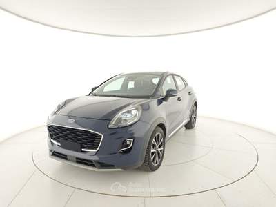Ford Puma 1.0 EcoBoost Hybrid 125 CV S&S Titanium Blu/Azzurro usata Capua