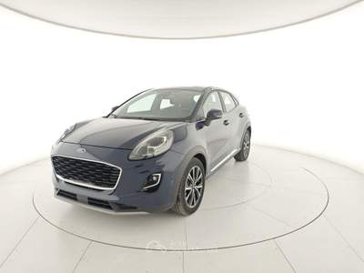 Ford Puma 1.0 EcoBoost Hybrid 125 CV S&S Titanium Blu/Azzurro usata Capua