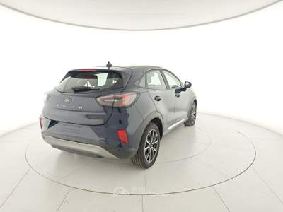 Ford Puma 1.0 EcoBoost Hybrid 125 CV S&S Titanium Blu/Azzurro usata Capua