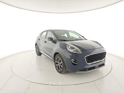 Ford Puma 1.0 EcoBoost Hybrid 125 CV S&S Titanium Blu/Azzurro usata Capua