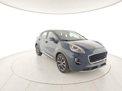 Ford Puma 1.0 EcoBoost Hybrid 125 CV S&S Titanium Blu/Azzurro usata Capua