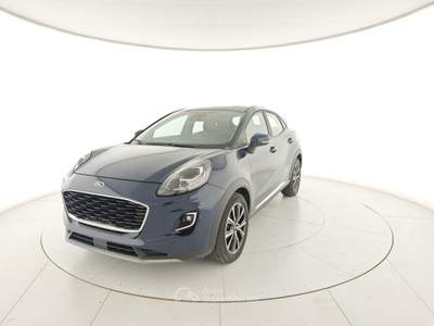 Ford Puma 1.0 EcoBoost Hybrid 125 CV S&S Titanium Blu/Azzurro usata Capua