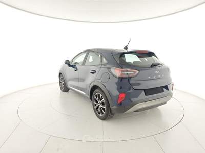Ford Puma 1.0 EcoBoost Hybrid 125 CV S&S Titanium Blu/Azzurro usata Capua