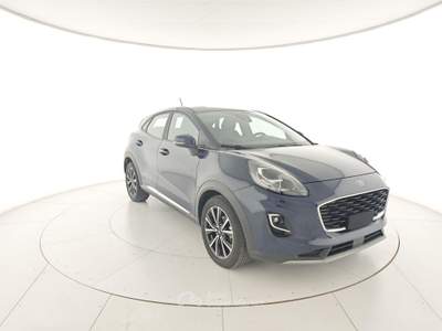 Ford Puma 1.0 EcoBoost Hybrid 125 CV S&S Titanium Blu/Azzurro usata Capua