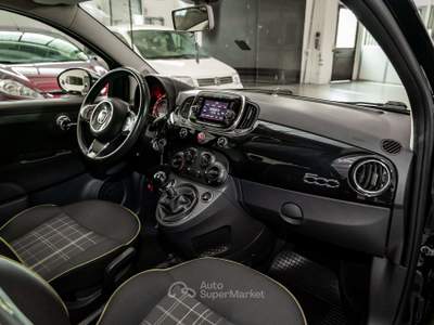 Fiat 500 500 III 2015 1.2 Lounge 69cv Nero usata Sesto San Giovanni