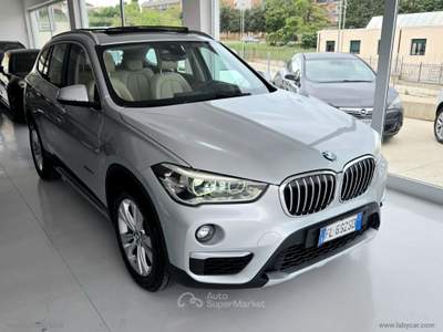 BMW X1 X1 sDrive20d xLine 190CV TETTO APRIBILE Argento usata Ascoli Satriano