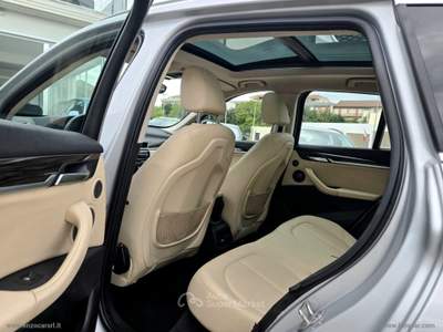 BMW X1 X1 sDrive20d xLine 190CV TETTO APRIBILE Argento usata Ascoli Satriano