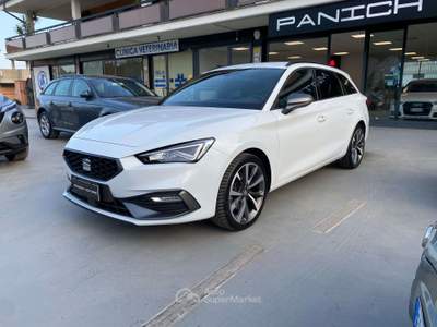 Seat Leon Leon Sportstourer 2.0 tdi FR 150cv dsg Bianco usata Porto San Giorgio