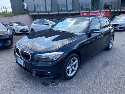 BMW Serie 1 118d 118 Serie 1 F/20-21 2015 118d Urban 5p auto Nero usata Urgnano