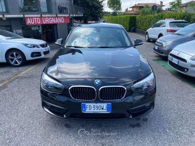 BMW Serie 1 118d 118 Serie 1 F/20-21 2015 118d Urban 5p auto Nero usata Urgnano