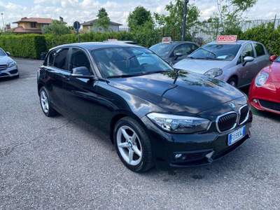 BMW Serie 1 118d 118 Serie 1 F/20-21 2015 118d Urban 5p auto Nero usata Urgnano