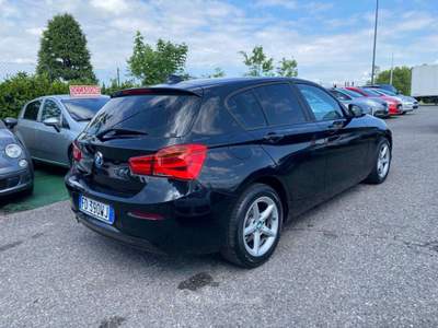 BMW Serie 1 118d 118 Serie 1 F/20-21 2015 118d Urban 5p auto Nero usata Urgnano