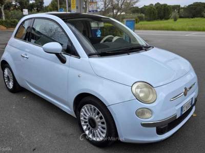 Fiat 500 Lounge Blu/Azzurro usata Cecina