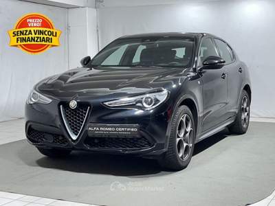 Alfa Romeo Stelvio 2.0 Turbo Ti Q4 AT8 Nero usata Montagna in Valtellina