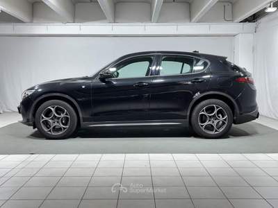 Alfa Romeo Stelvio 2.0 Turbo Ti Q4 AT8 Nero usata Montagna in Valtellina