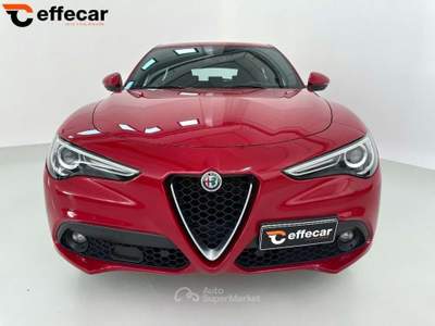 Alfa Romeo Stelvio 2.2 Turbodiesel 190 CV AT8 Q4 Super IVA ESP Rosso usata Mazzano