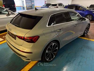 Audi A3 A3 IV  Sportback Sportback 1.5 tfsi mhev S line edition 150cv s-tronic Grigio usata Milano