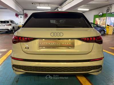 Audi A3 A3 IV  Sportback Sportback 1.5 tfsi mhev S line edition 150cv s-tronic Grigio usata Milano