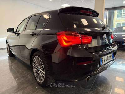 BMW Serie 1 116d 116 d 5p. Advantage - NEOPATENTATI Nero usata Villa Carcina