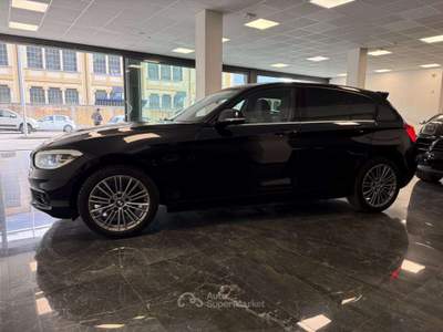 BMW Serie 1 116d 116 d 5p. Advantage - NEOPATENTATI Nero usata Villa Carcina