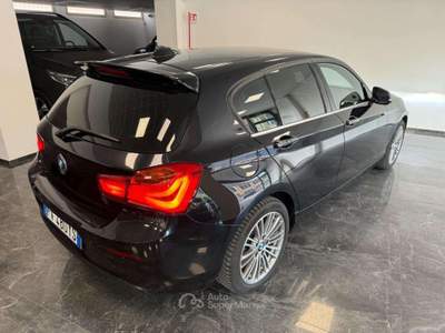 BMW Serie 1 116d 116 d 5p. Advantage - NEOPATENTATI Nero usata Villa Carcina