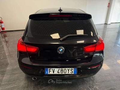 BMW Serie 1 116d 116 d 5p. Advantage - NEOPATENTATI Nero usata Villa Carcina