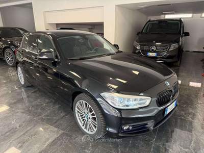 BMW Serie 1 116d 116 d 5p. Advantage - NEOPATENTATI Nero usata Villa Carcina