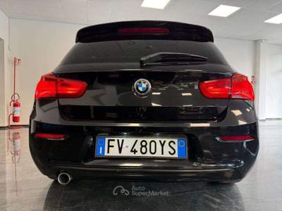 BMW Serie 1 116d 116 d 5p. Advantage - NEOPATENTATI Nero usata Villa Carcina