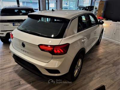 Volkswagen T-Roc SCR Advanced gancio Traino Bianco usata Lavis