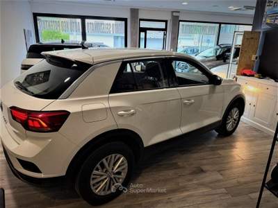 Volkswagen T-Roc SCR Advanced gancio Traino Bianco usata Lavis