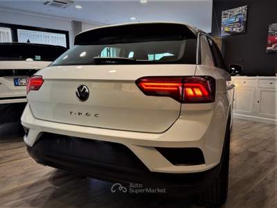 Volkswagen T-Roc SCR Advanced gancio Traino Bianco usata Lavis