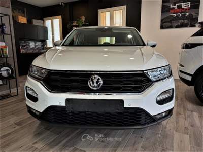 Volkswagen T-Roc SCR Advanced gancio Traino Bianco usata Lavis