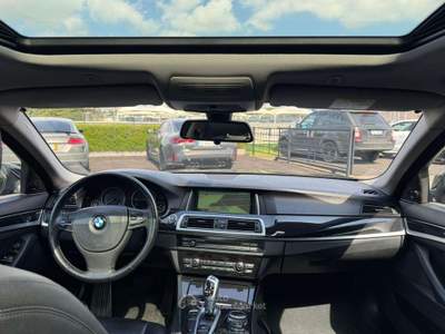 BMW Serie 5 520d 520 D TOURING LED KAMERA PELLE TETTO PDC Nero usata Ciampino