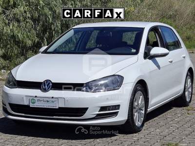 Volkswagen Golf VOLKSWAGEN Golf 1.6 TDI 110 CV DSG 5p. Executive BlueMotion Technology Bianco usata CATANZARO