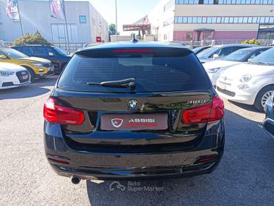 BMW Serie 3 318d 318 318d Touring Business Advantage aut. Nero usata Assisi