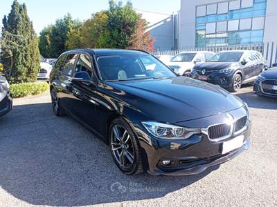 BMW Serie 3 318d 318 318d Touring Business Advantage aut. Nero usata Assisi