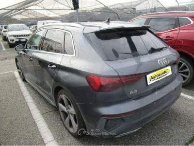 Audi A3 SPB 35 TDI S tronic S line edition Bianco usata Besozzo Audi A3 SPB 35 TDI S tronic S line edition Bianco usata Besozzo