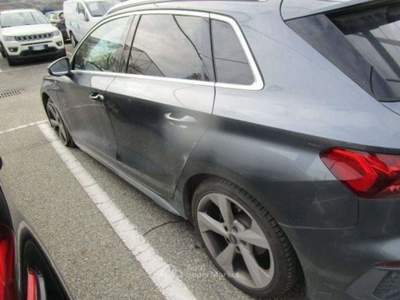 Audi A3 SPB 35 TDI S tronic S line edition Bianco usata Besozzo