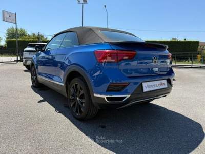 Volkswagen T-Roc Cabriolet 1.0 TSI Style Blu/Azzurro usata Pietrasanta