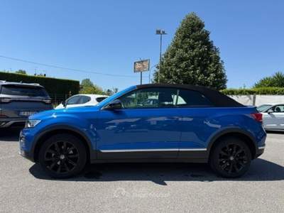 Volkswagen T-Roc Cabriolet 1.0 TSI Style Blu/Azzurro usata Pietrasanta