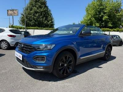 Volkswagen T-Roc Cabriolet 1.0 TSI Style Blu/Azzurro usata Pietrasanta