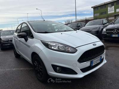 Ford Fiesta 5p 1.5 tdci EURO 6 Bianco usata Lallio