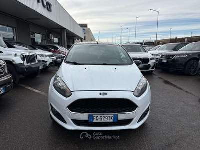 Ford Fiesta 5p 1.5 tdci EURO 6 Bianco usata Lallio