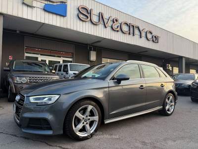 Audi A3 Sportback 30 1.6 tdi S LINE s-tronic / SLINE Grigio usata Lallio