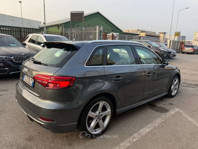 Audi A3 Sportback 30 1.6 tdi S LINE s-tronic / SLINE Grigio usata Lallio