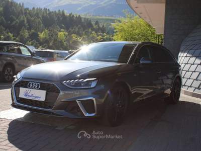 Audi A4 Avant 40TFSI S-line-LED-19" Grigio usata Denno