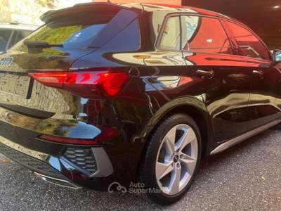 Audi A3 A3 Sportback 35 1.5 TFSI S line Edition/LED/ACC Nero usata Vandoies