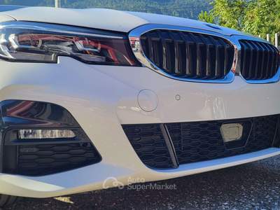 BMW Serie 3 320d 320 320d Touring xdrive Msport auto/Gancio traino/full Bianco usata Vandoies