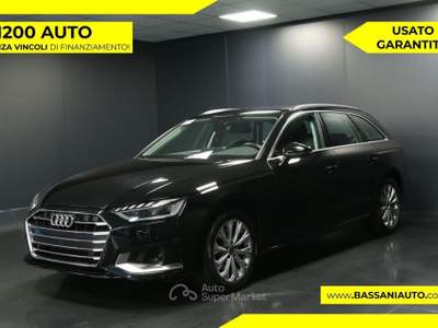 Audi A4 Avant 30 TDI S tronic Business Advanced PROMO Nero usata Arsiè